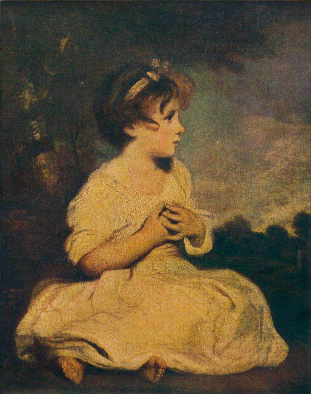 Věk nevinnosti, c1788 od Joshua Reynolds