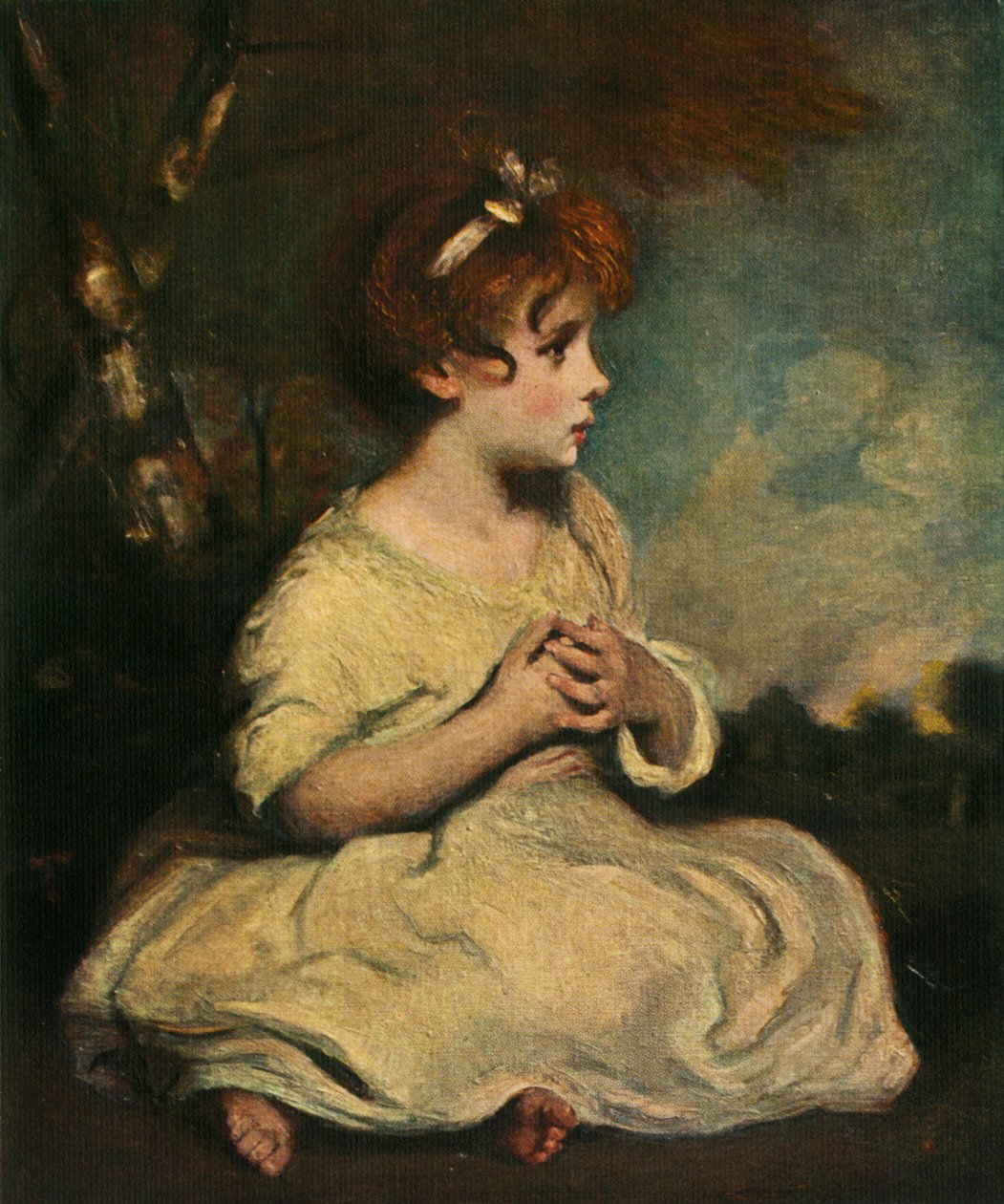 Věk nevinnosti, c1788, c1912 od Joshua Reynolds