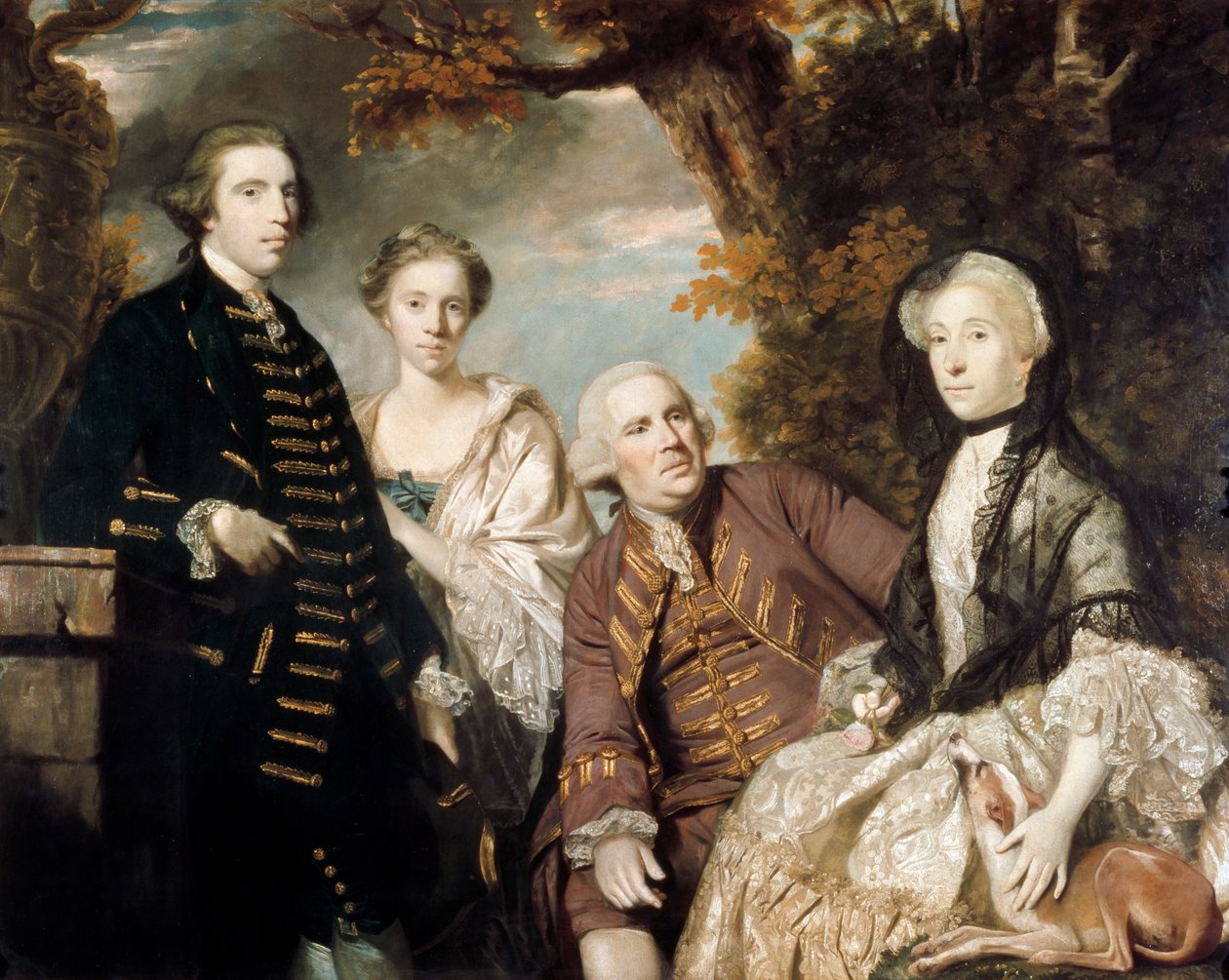 Rodina Roffeyů, 1765 od Joshua Reynolds