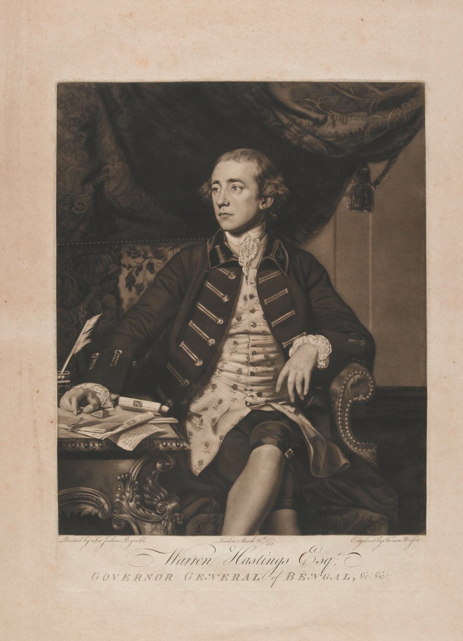 Warren Hastings od Joshua Reynolds