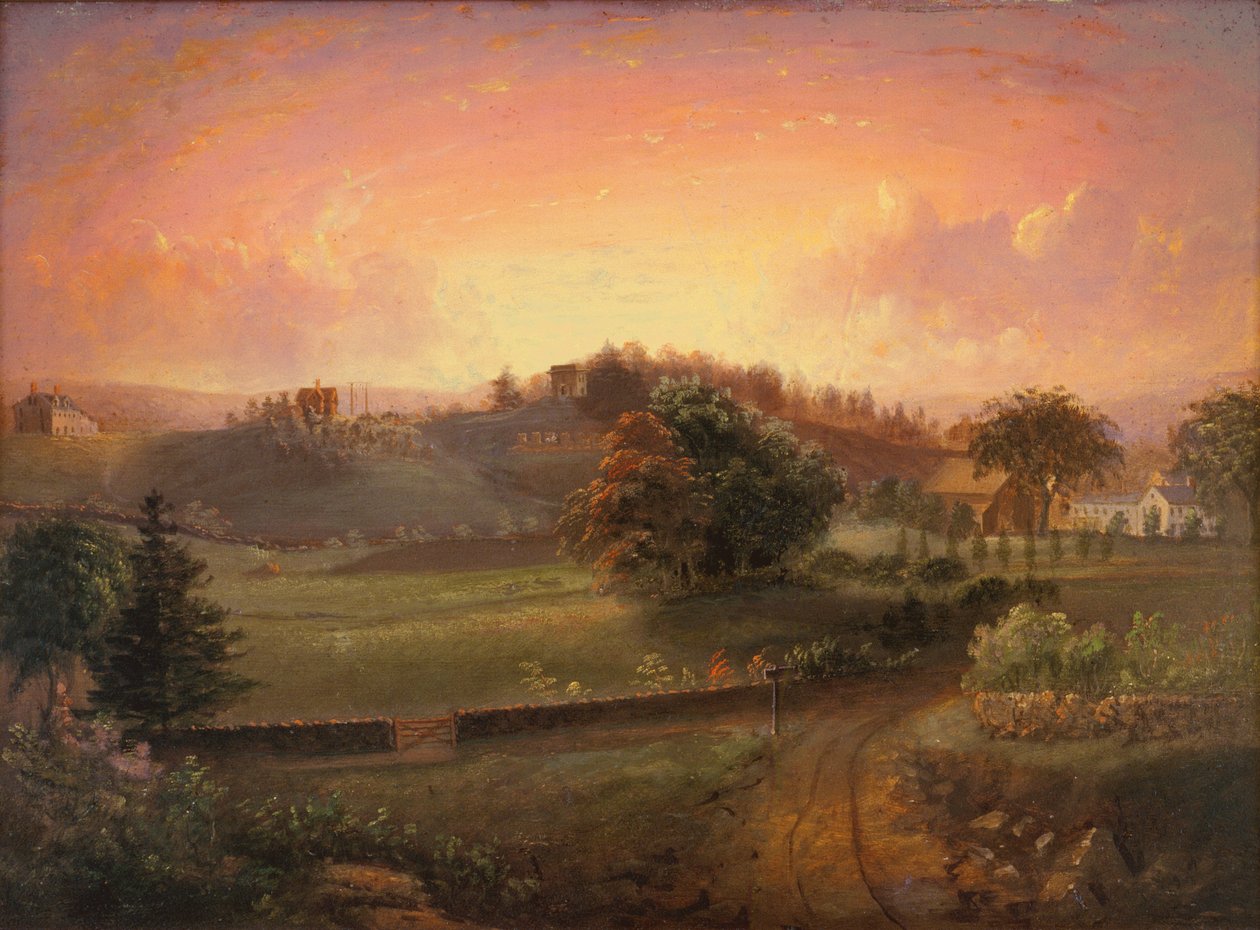 Brook Farm, 1844 od Josiah Wolcott