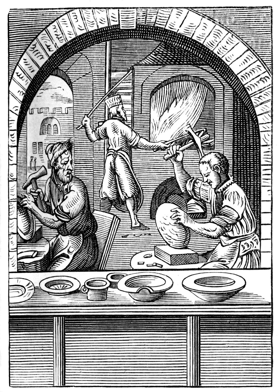 Výrobce pánví, 16. století 1849. od Jost Amman