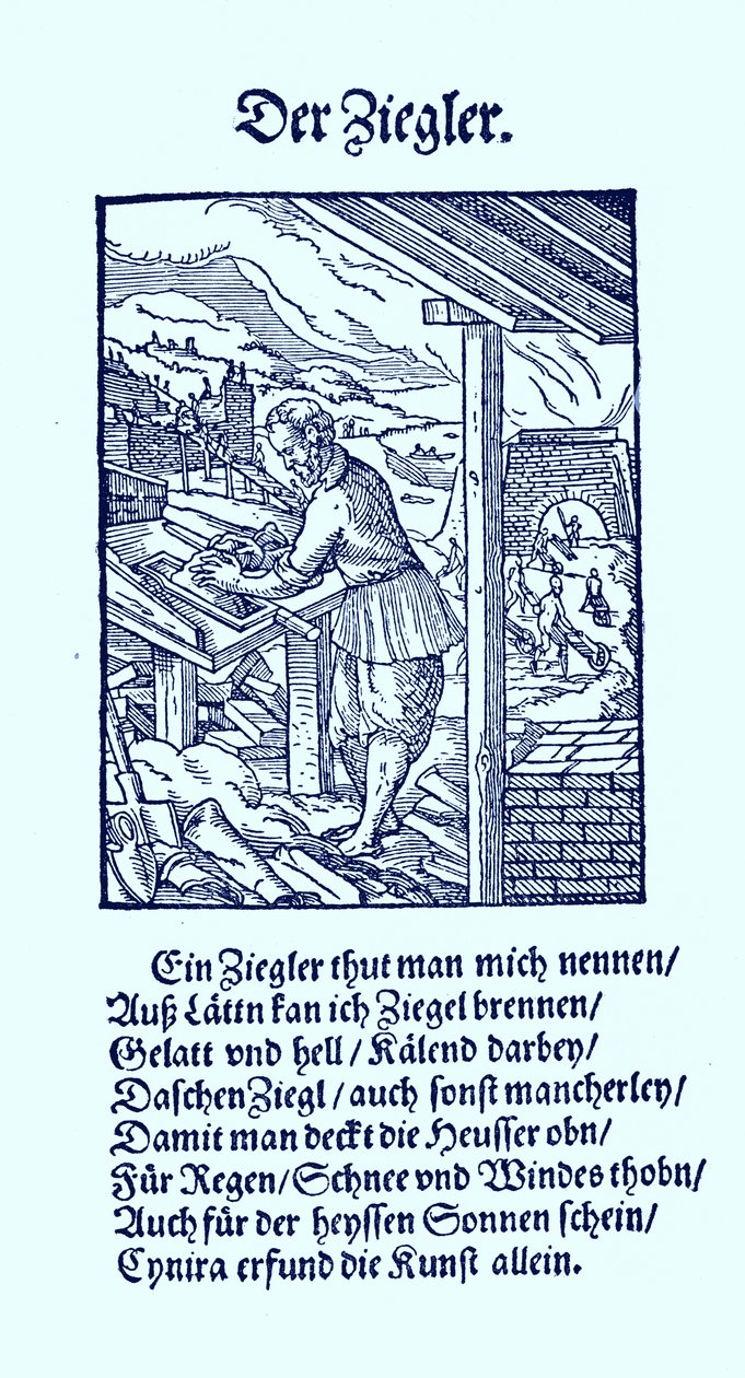 Výrobce cihel od Jost Amman