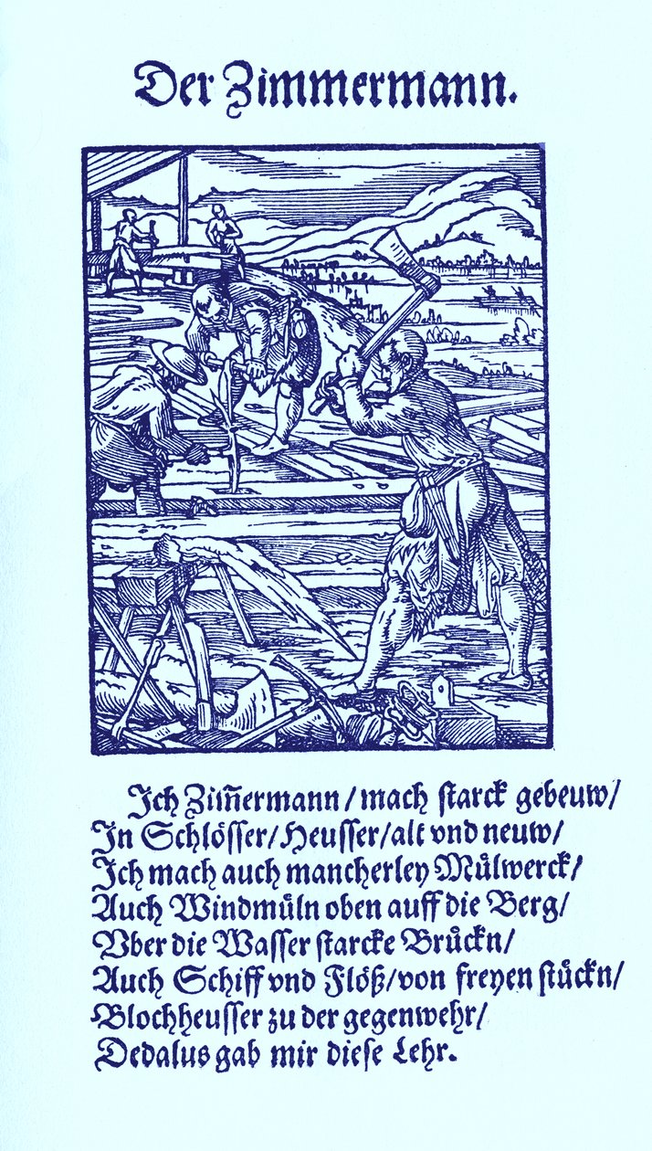 Tesař od Jost Amman
