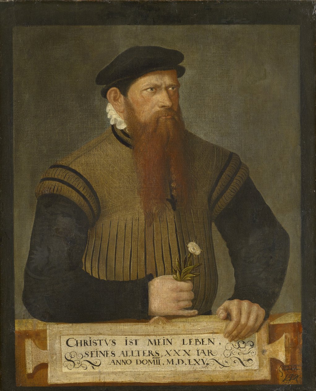 Portrét vousatého muže, 1565 od Jost Amman