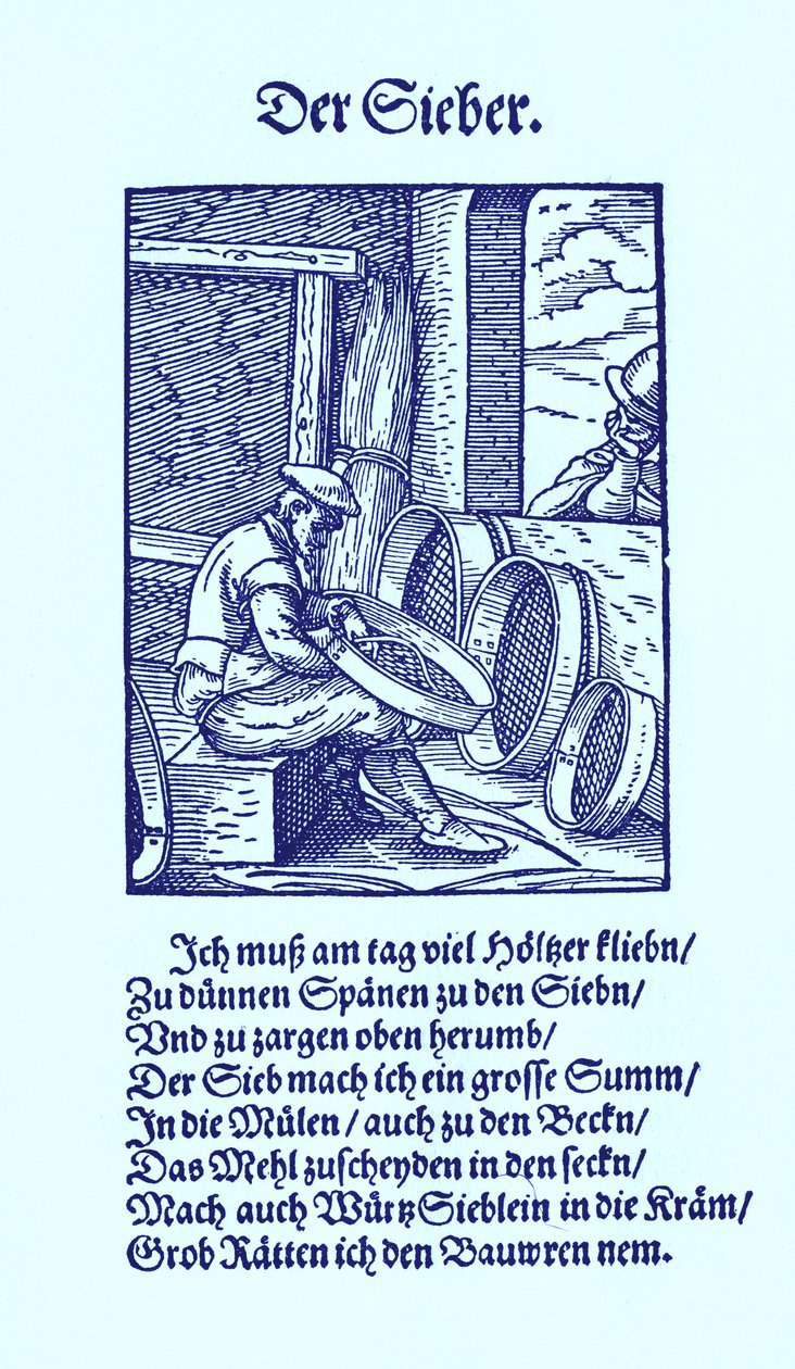 Výrobce sít od Jost Amman