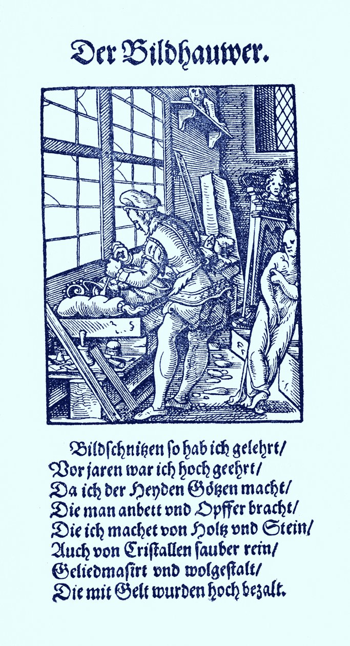 Sochař od Jost Amman