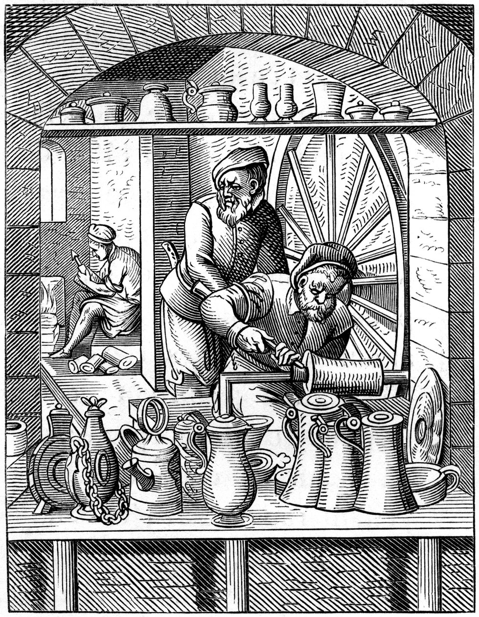 Tinman, 16. století 1849. od Jost Amman