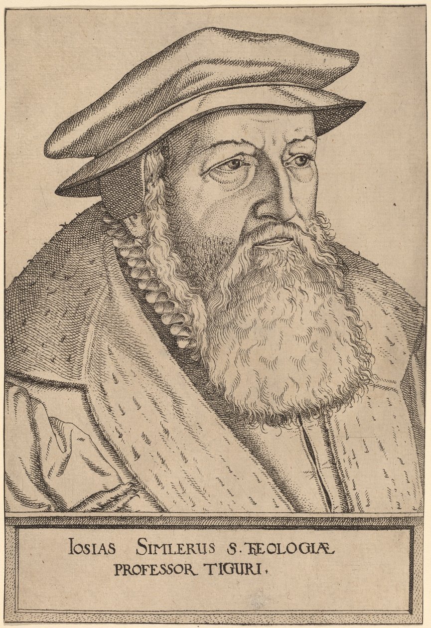 Josias Simler. od Jost Ammon