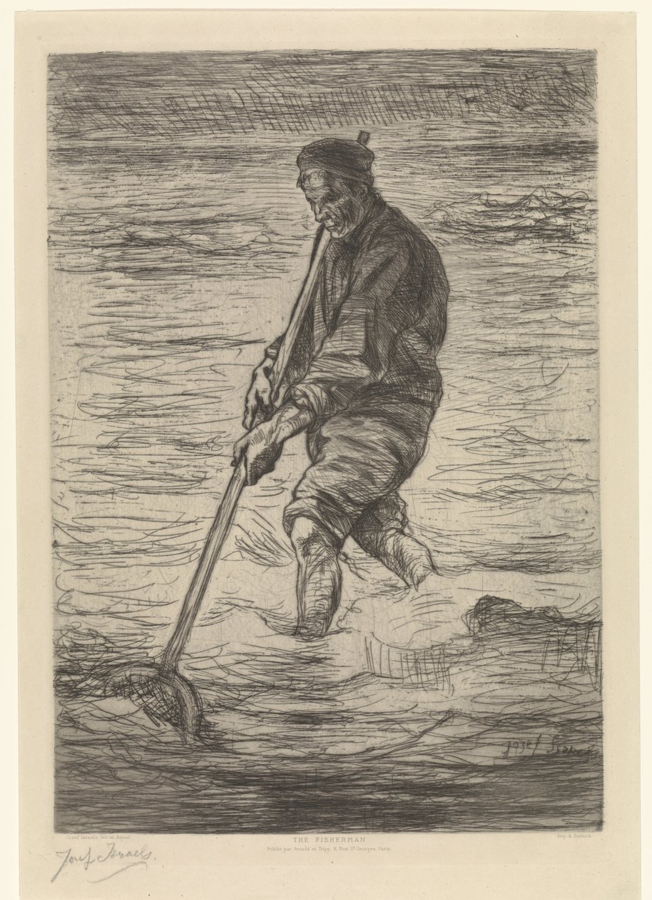 Shell Fisherman The Fisherman (název na objektu) od Jozef Israëls
