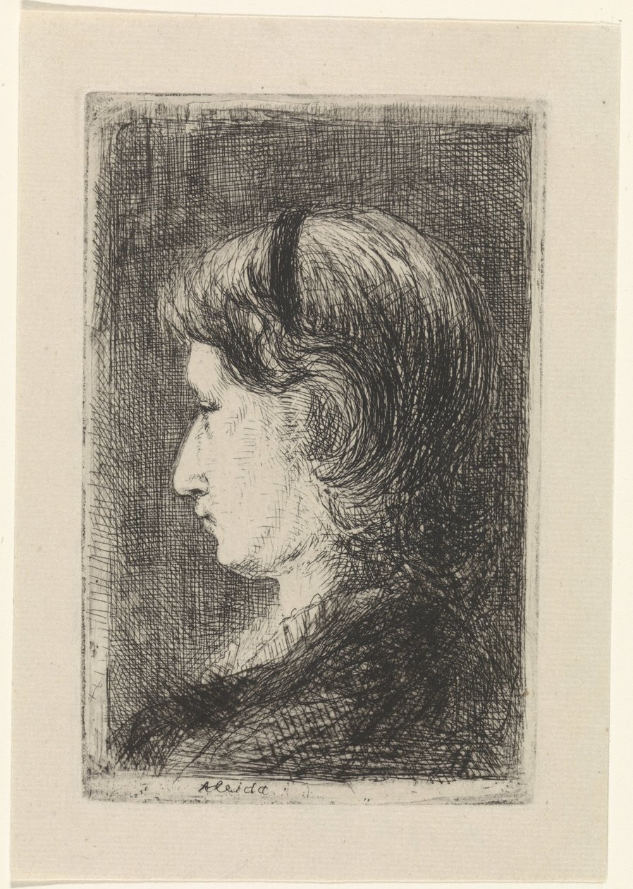 Portrét ovce Aleida od Jozef Israëls