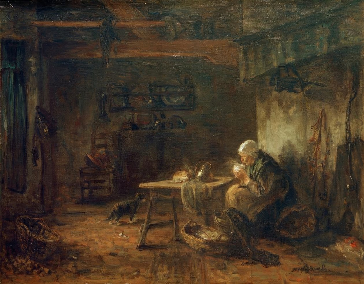 Občerstvení od Jozef Israëls