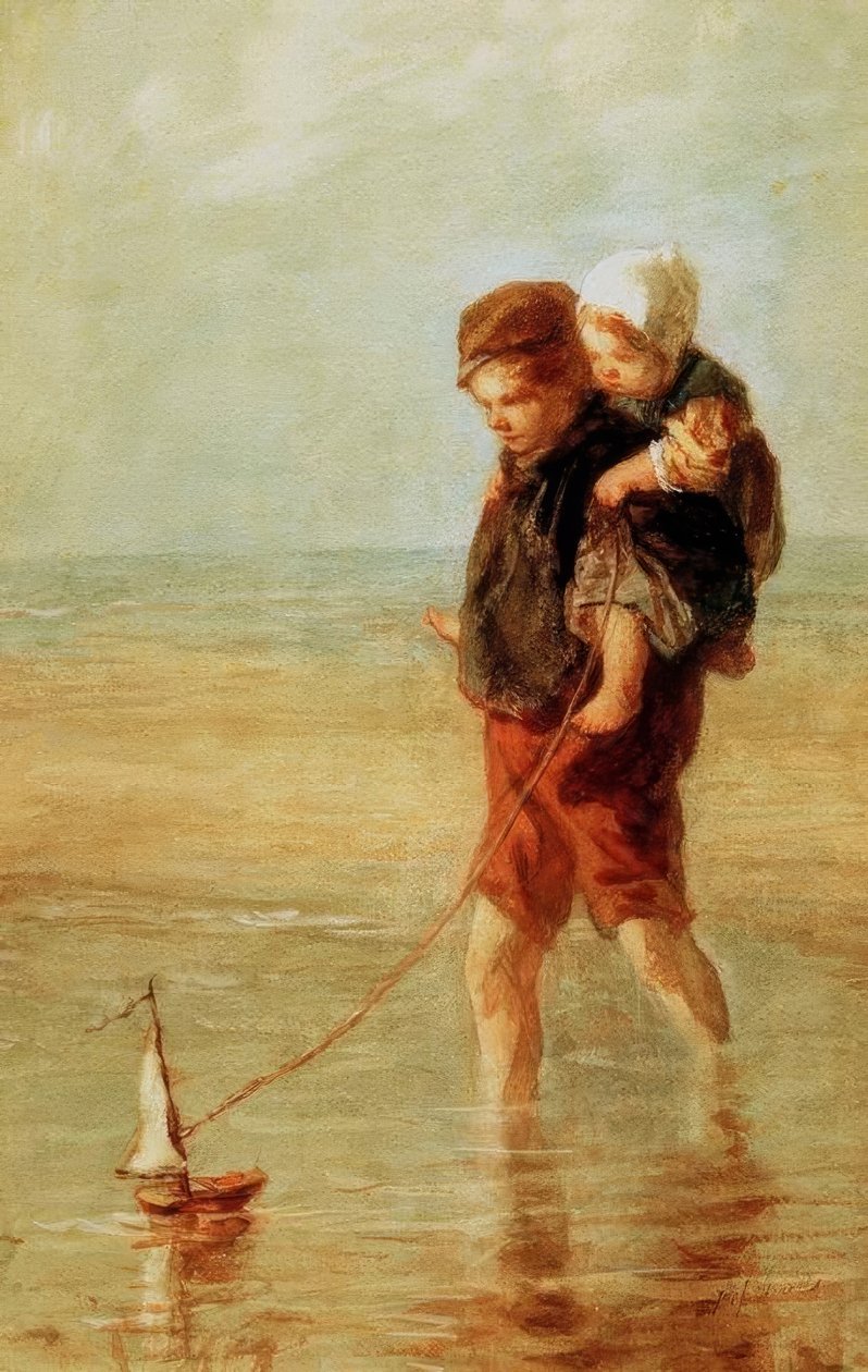 Mladý navigátor od Jozef Israëls