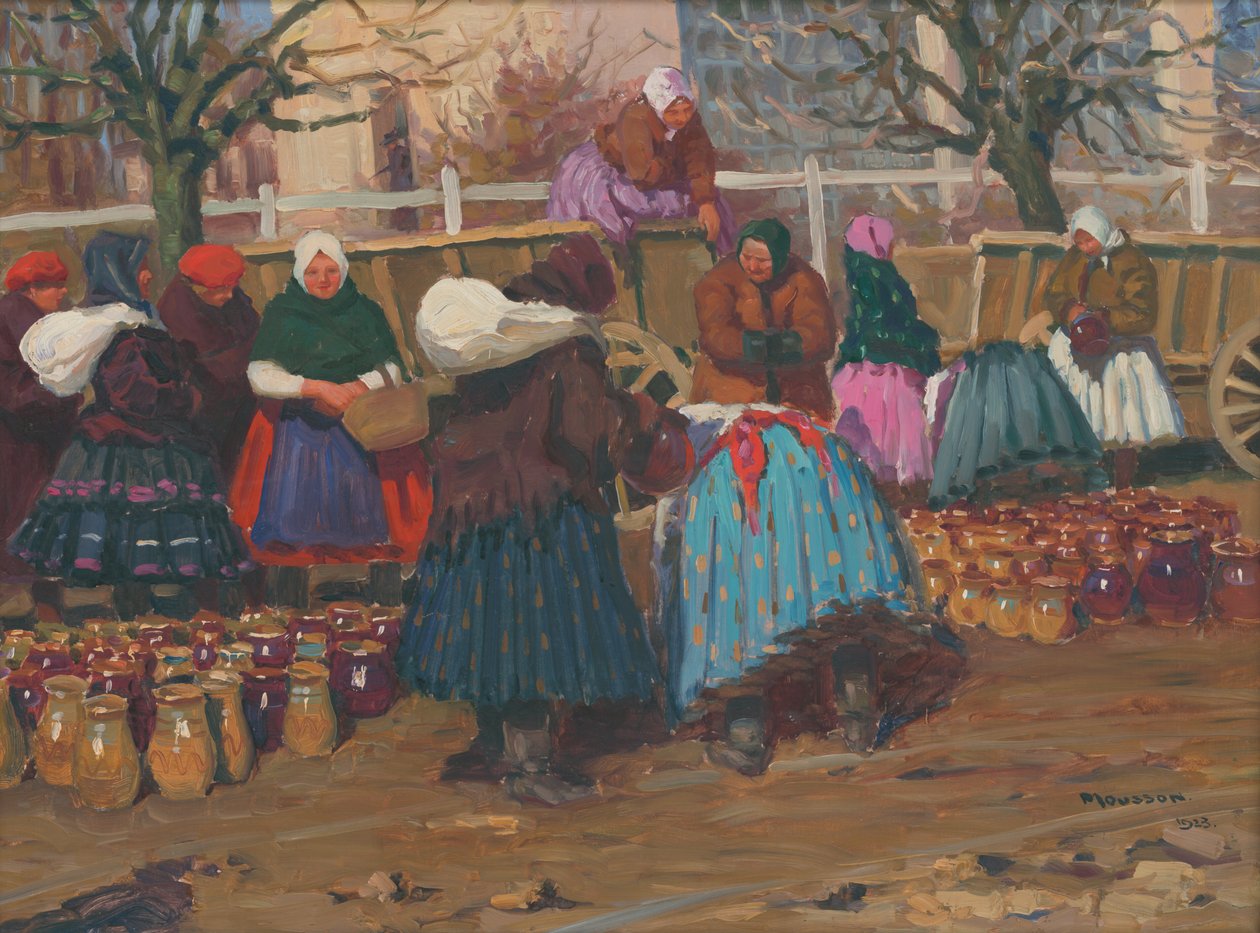 Pot Market od Jozef Teodor Mousson