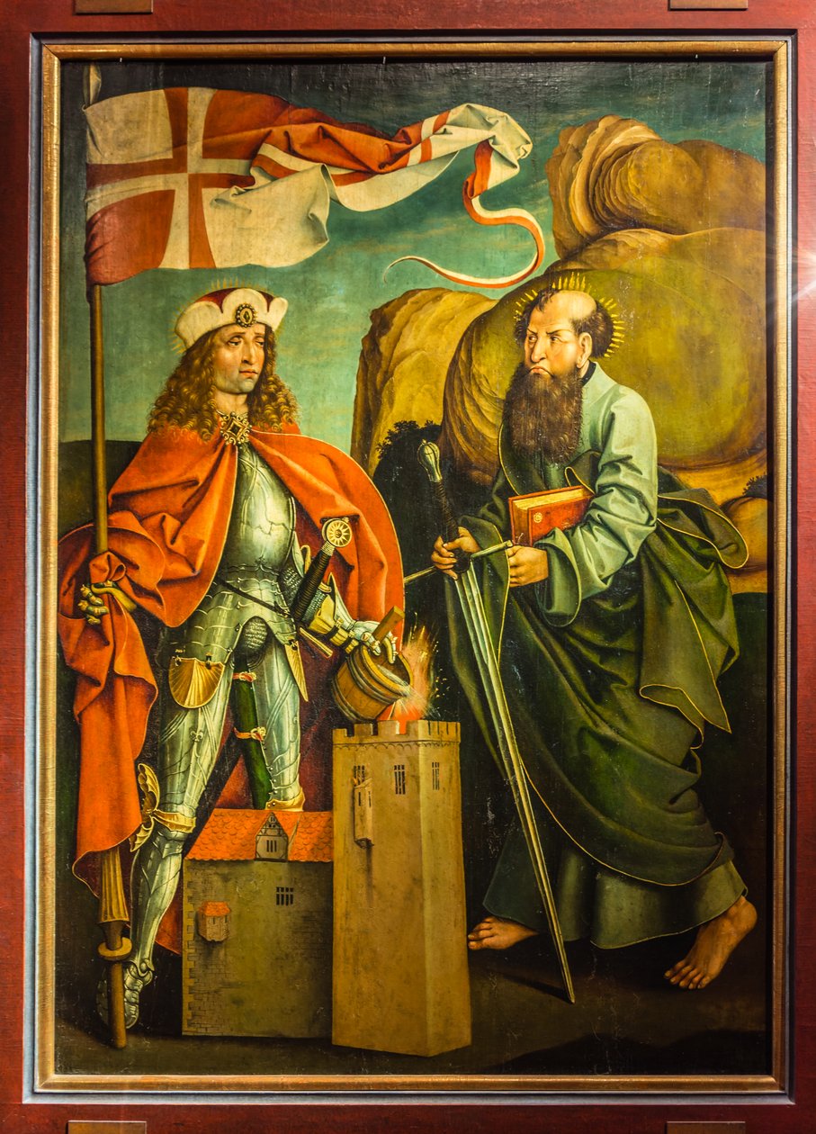 Svatý Florián a svatý Pavel od Jörg Breu the Elder