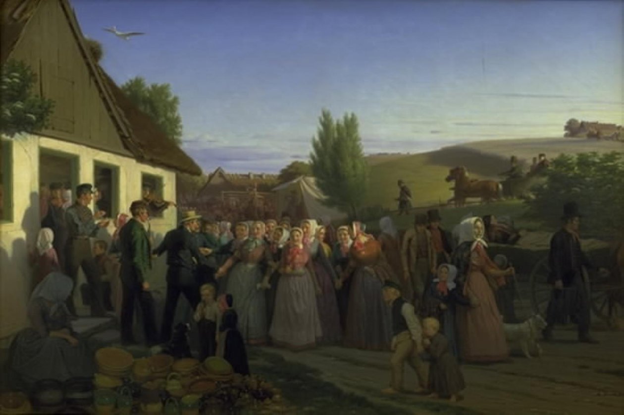 Svatý. Jeníček a Mařenka v Tisvilde od Jørgen V. Sonne