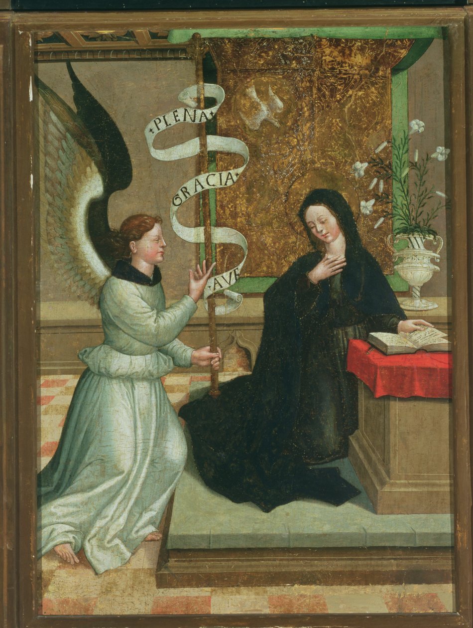 Zvěstování (panel) od Juan de Borgoña