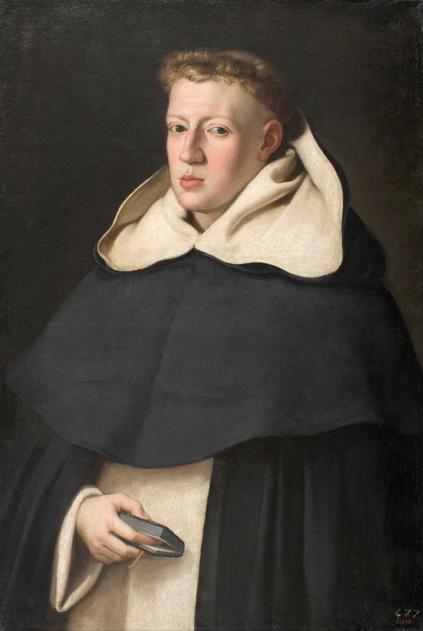 Mnich Alonso de Sant Tomàs od Juan Bautista Maíno