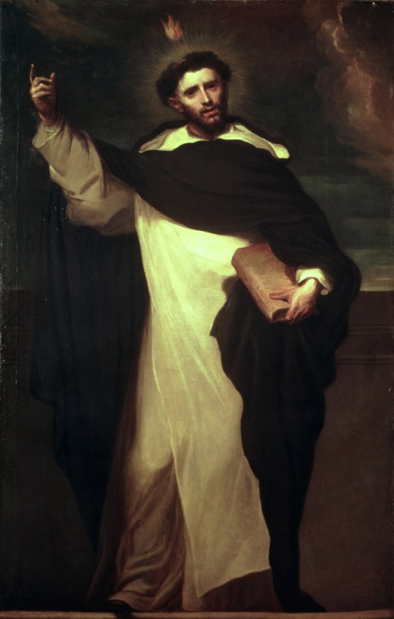 Svatý Dominik od Juan Carreño de Miranda