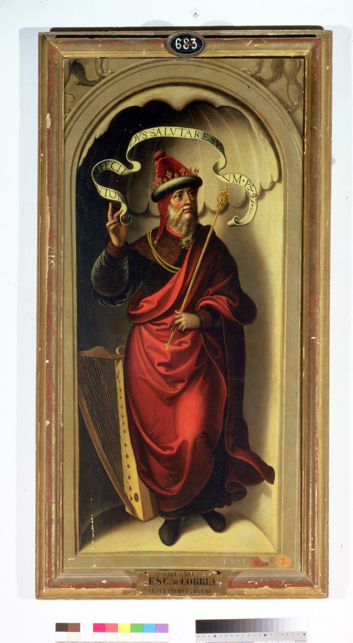 král David od Juan Correa de Vivar
