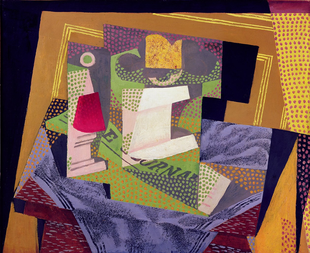 Kompozice na stole, 1916 od Juan Gris