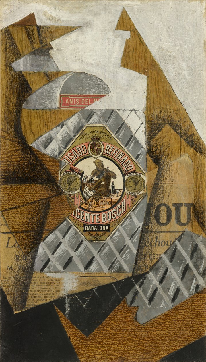 Láhev anýzu od Juan Gris
