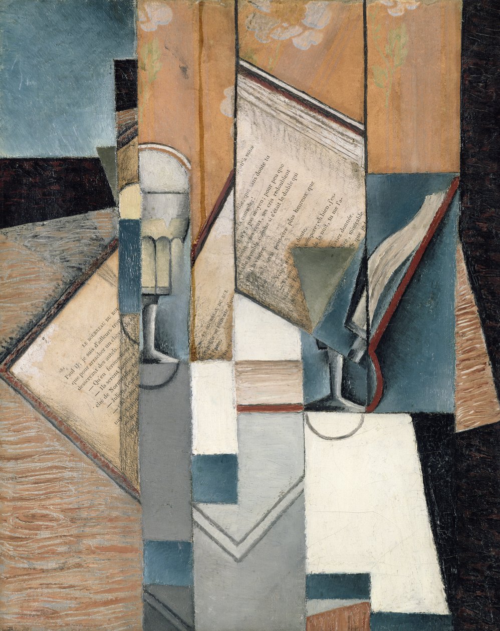 Kniha, 1913 od Juan Gris
