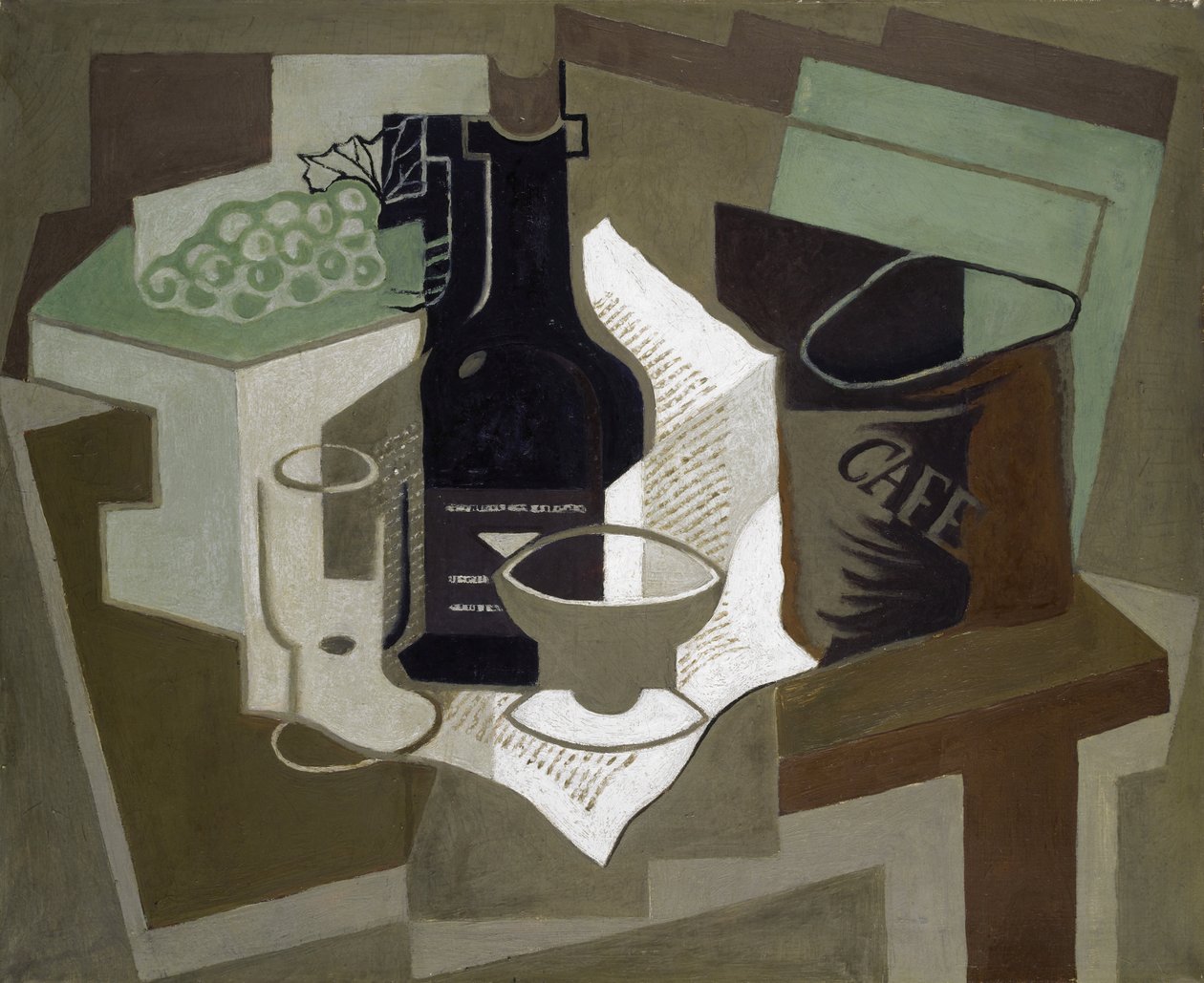 Sáček kávy, 1920 od Juan Gris