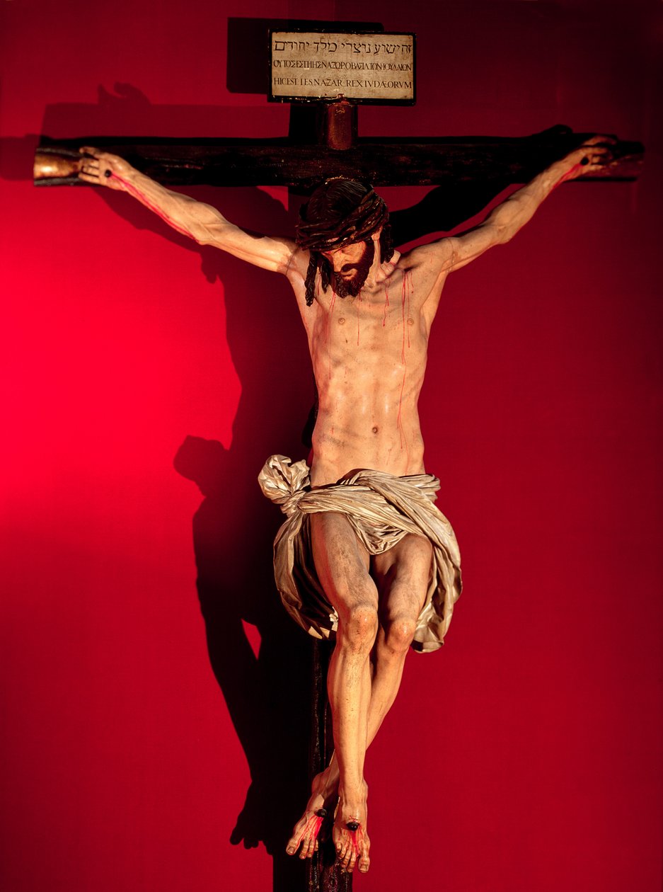 Cristo de la Clementia (Kristus na kříži) (dřevo) od Juan Martinez Montanes