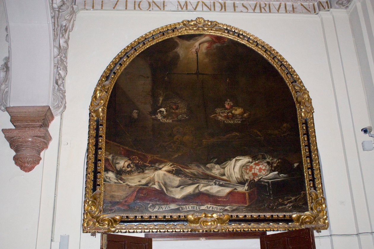 Konec slávy světa od Juan de Valdes Leal