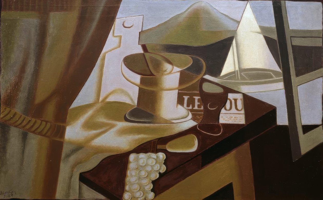 In front of the Bay, nebo The Bay od Juan Gris