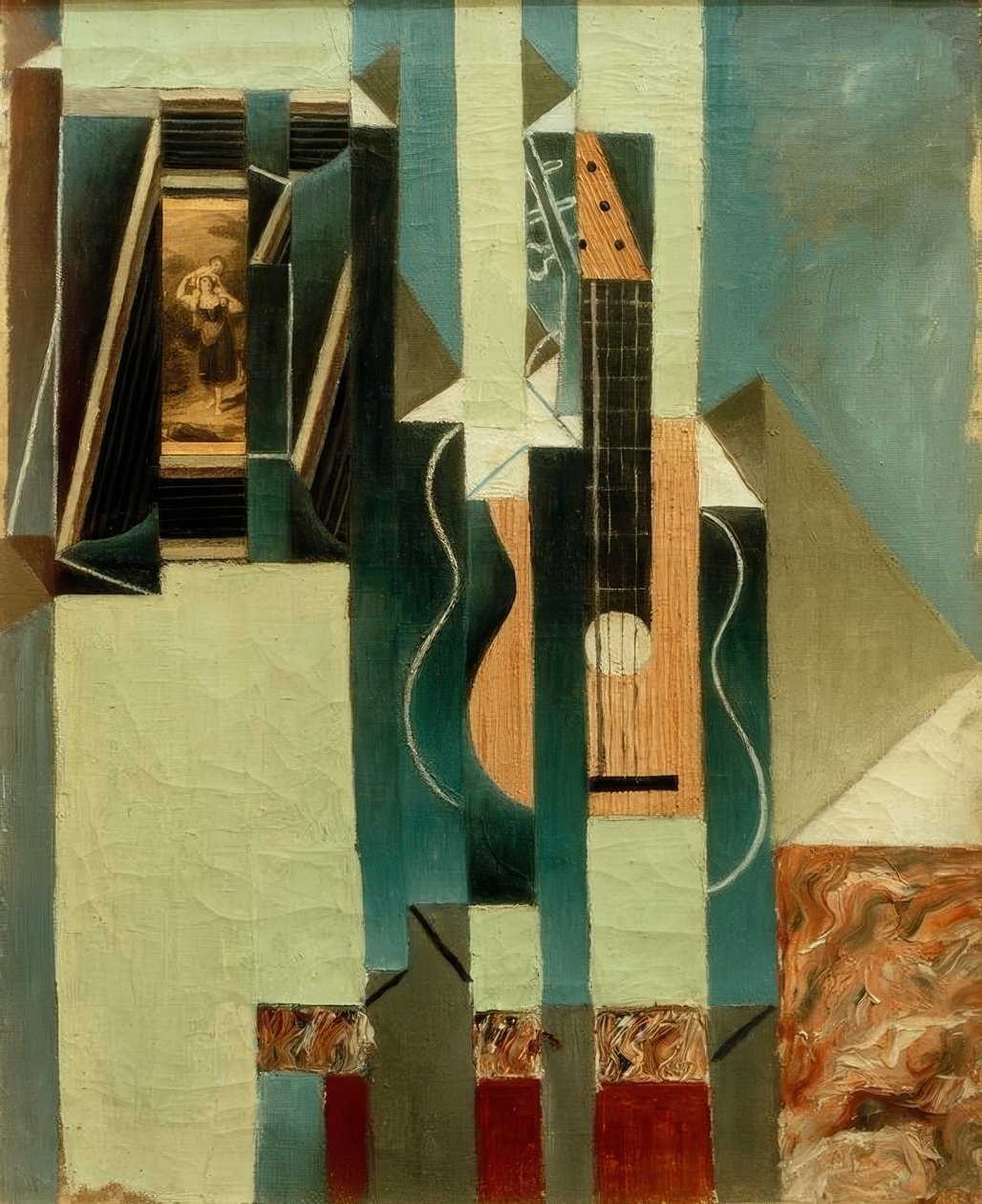 Kytara od Juan Gris