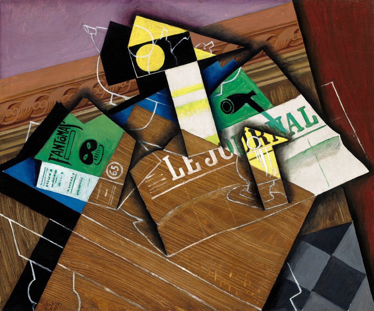 Duchové, 1915. od Juan Gris