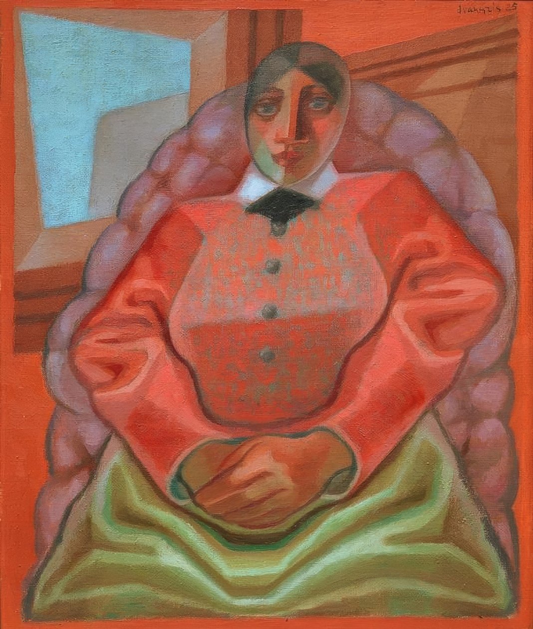 Žena v křesle od Juan Gris