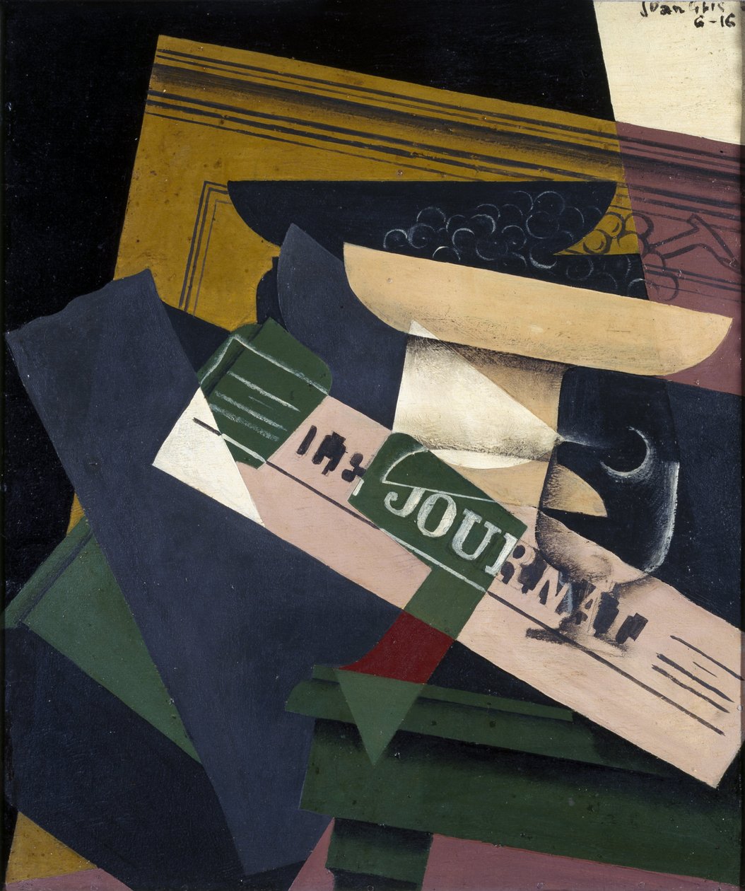 Hrozny, 1916 od Juan Gris