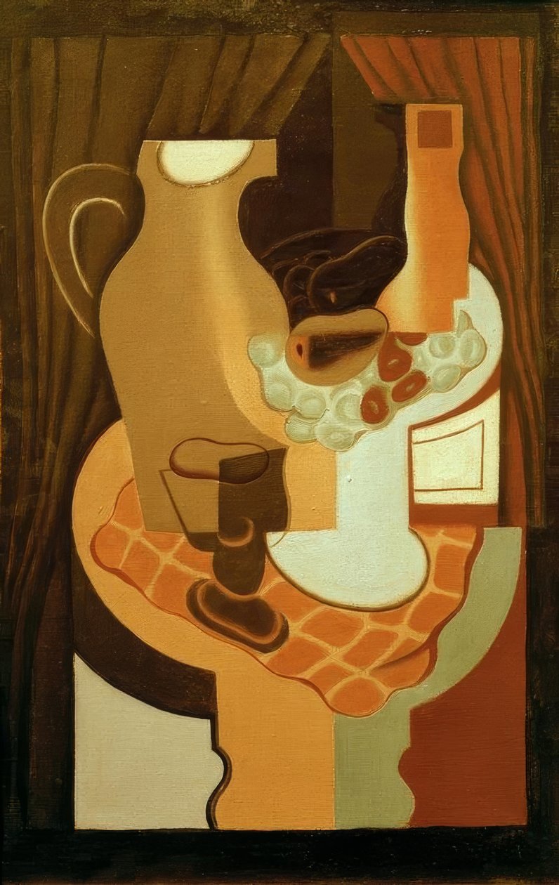 Džbán a miska na ovoce od Juan Gris