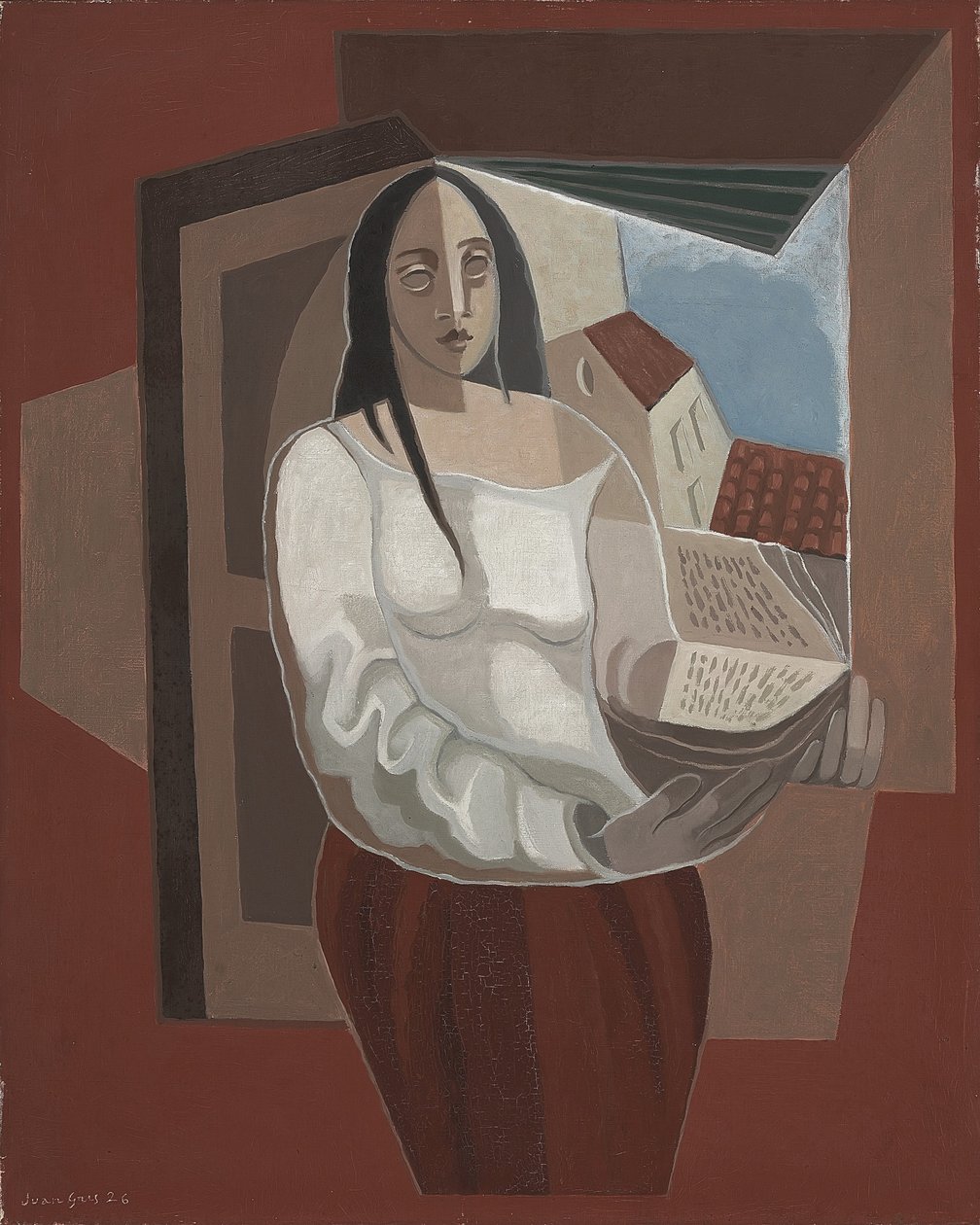 Čtenář, 1926 od Juan Gris