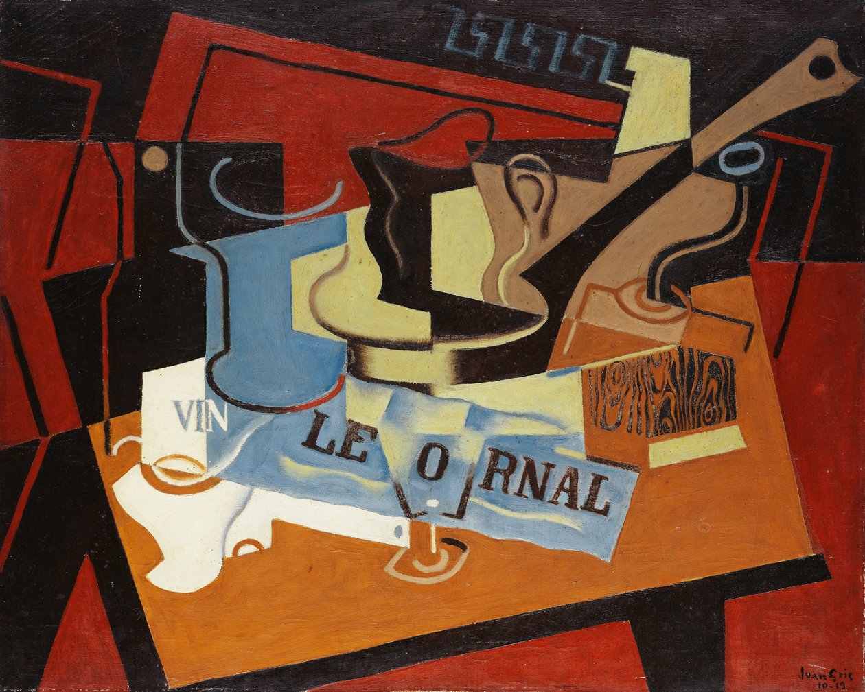 Kastrol, 1919 od Juan Gris