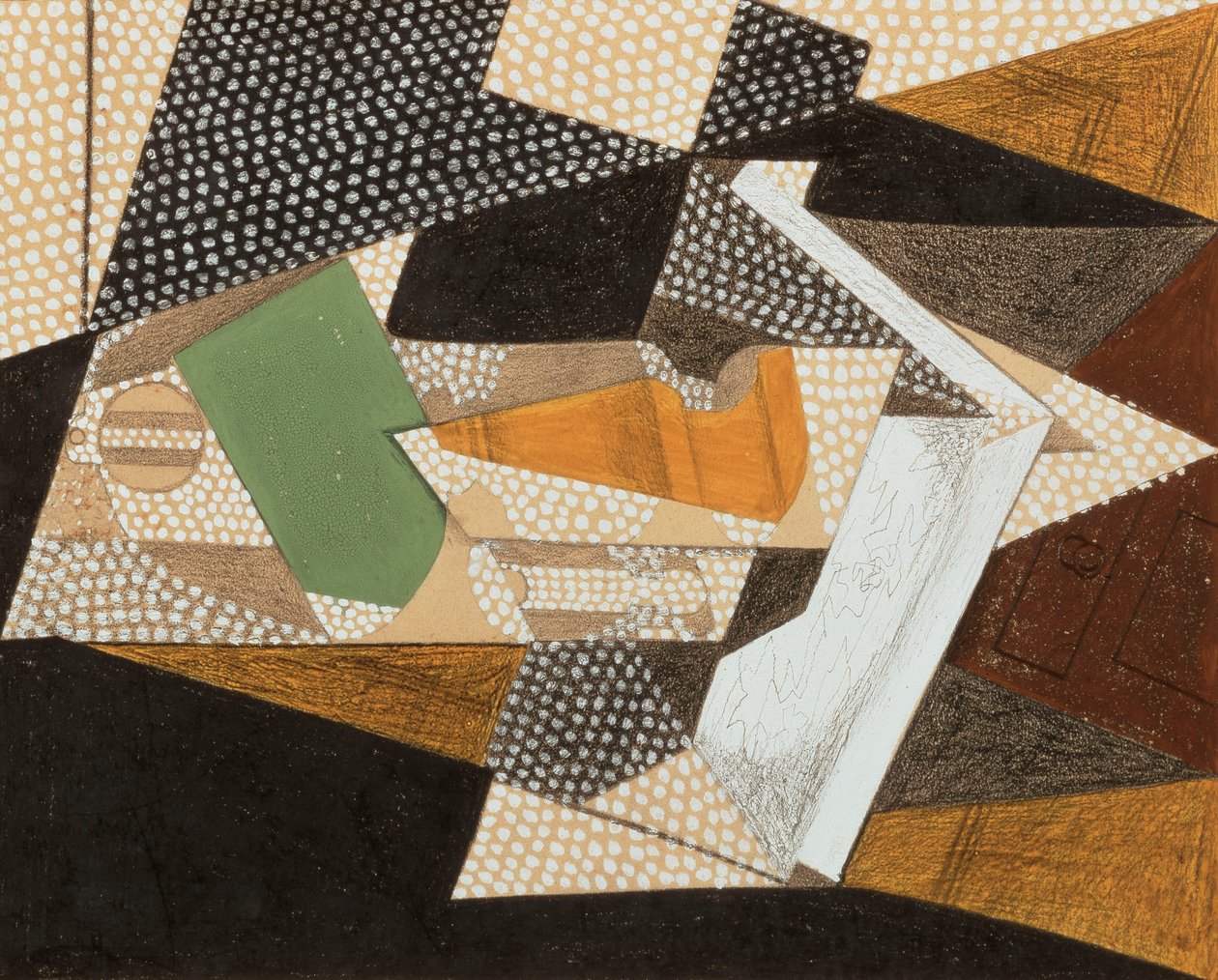 Lampa, 1916 od Juan Gris