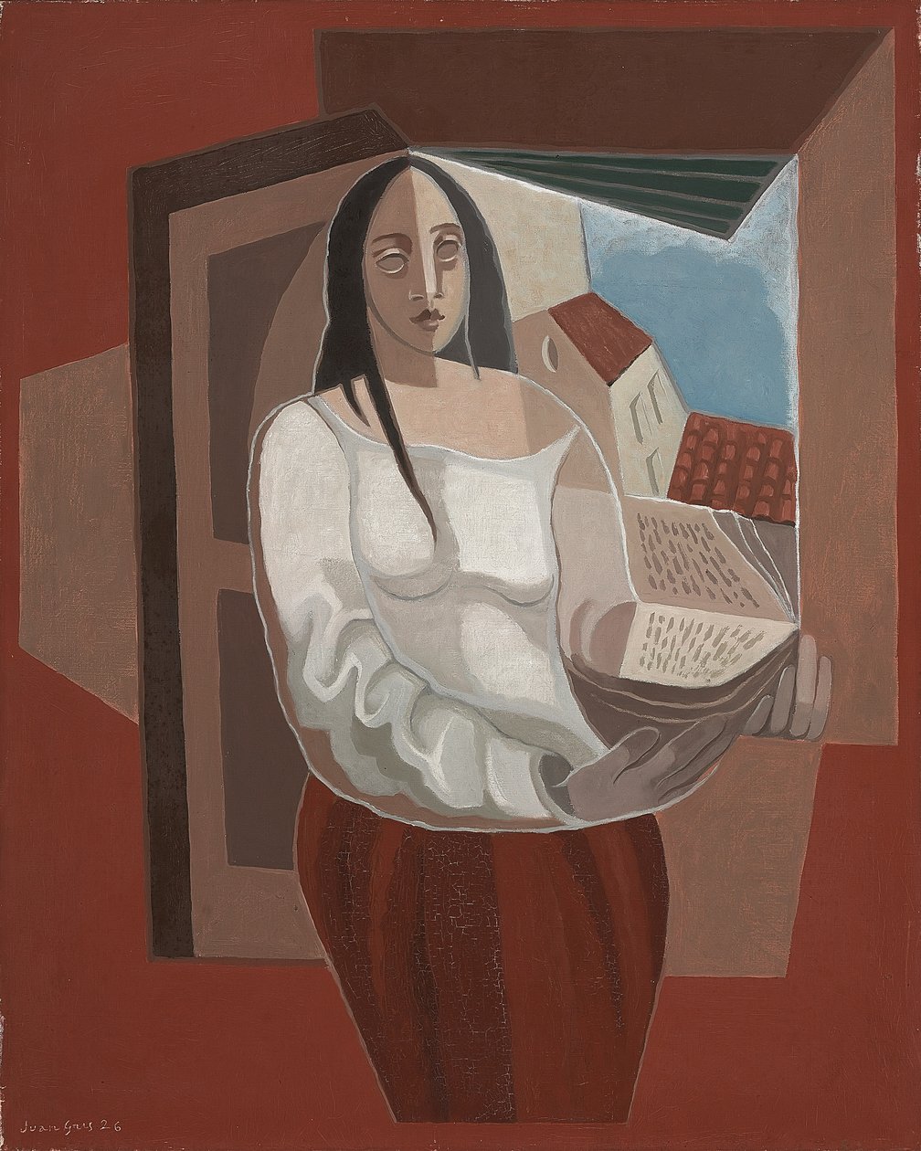 Čtenář; Světlo na čtení od Juan Gris
