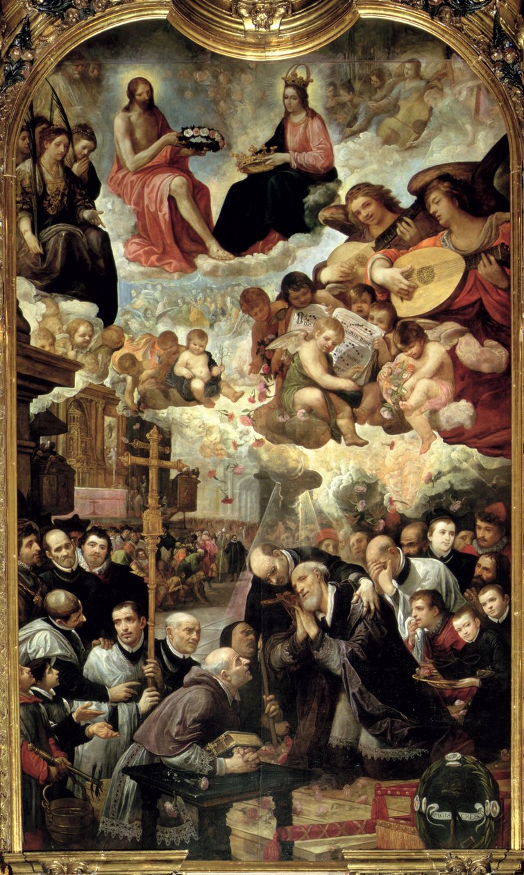 Smrt svatého Isidora od Juan de Roelas