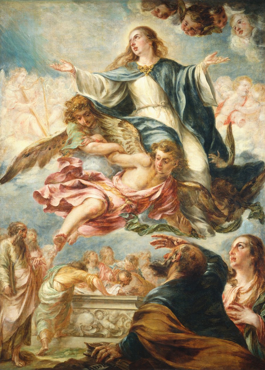 Nanebevzetí Panny Marie od Juan de Valdes Leal