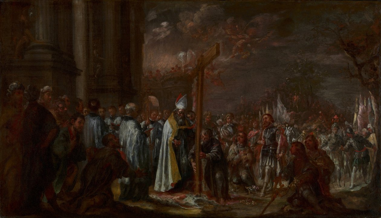 Vyvýšení kříže od Juan de Valdes Leal