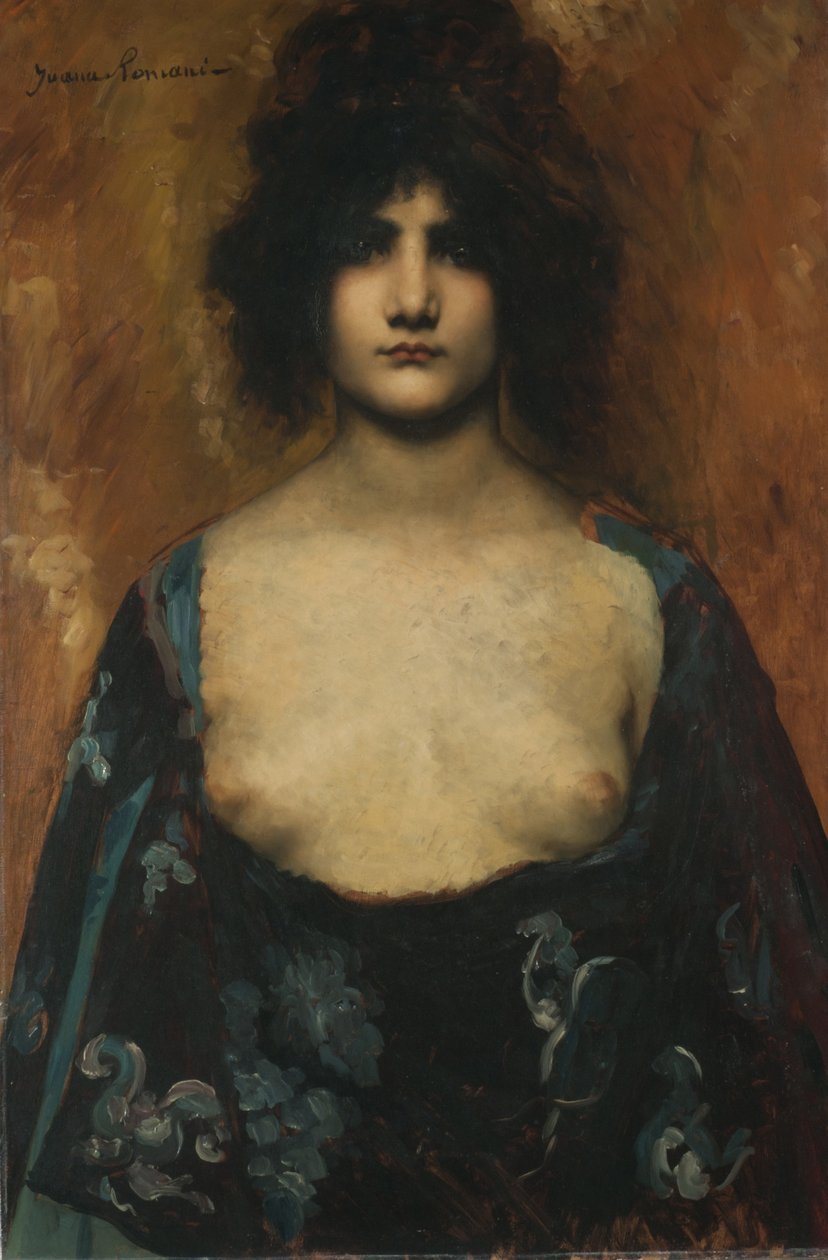 Orientální dívka, asi 1890-1895. od Juana Romani