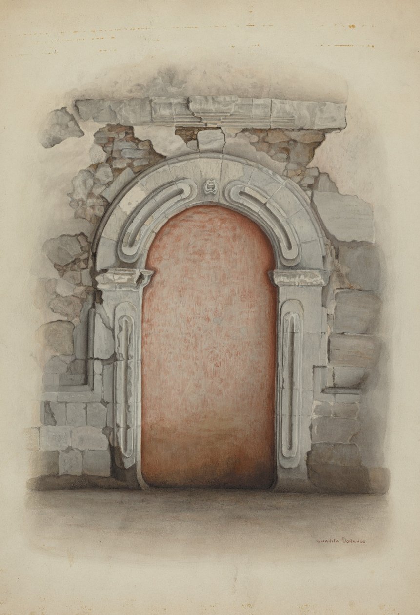 Dveře, kámen, 1939. od Juanita Donahoo