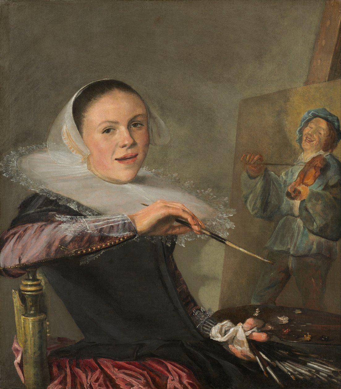 Autoportrét od Judith Leyster