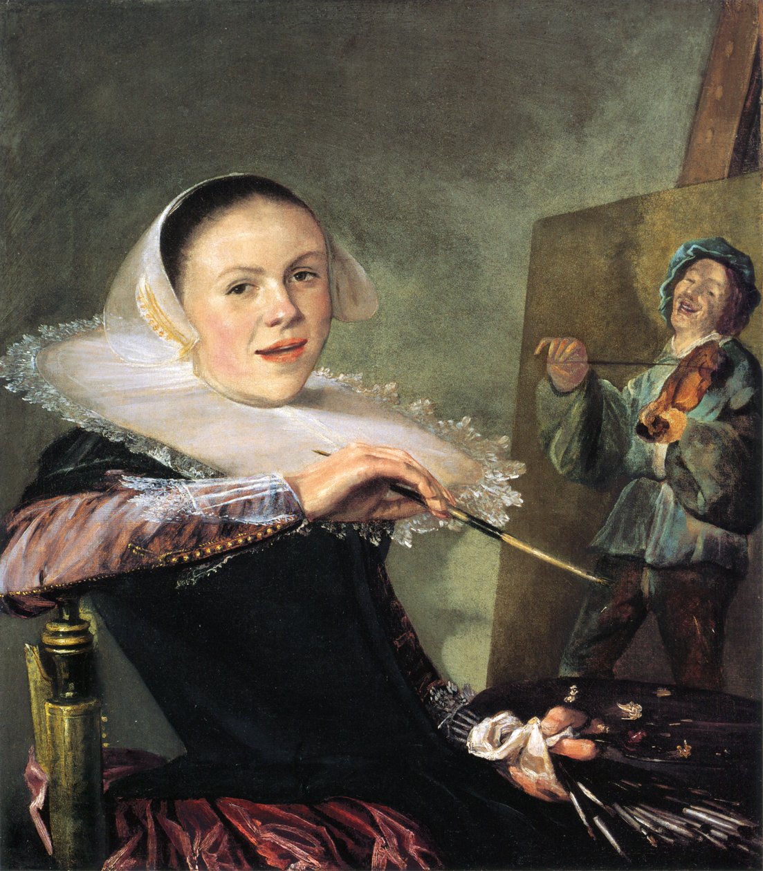 Autoportrét od Judith Leyster
