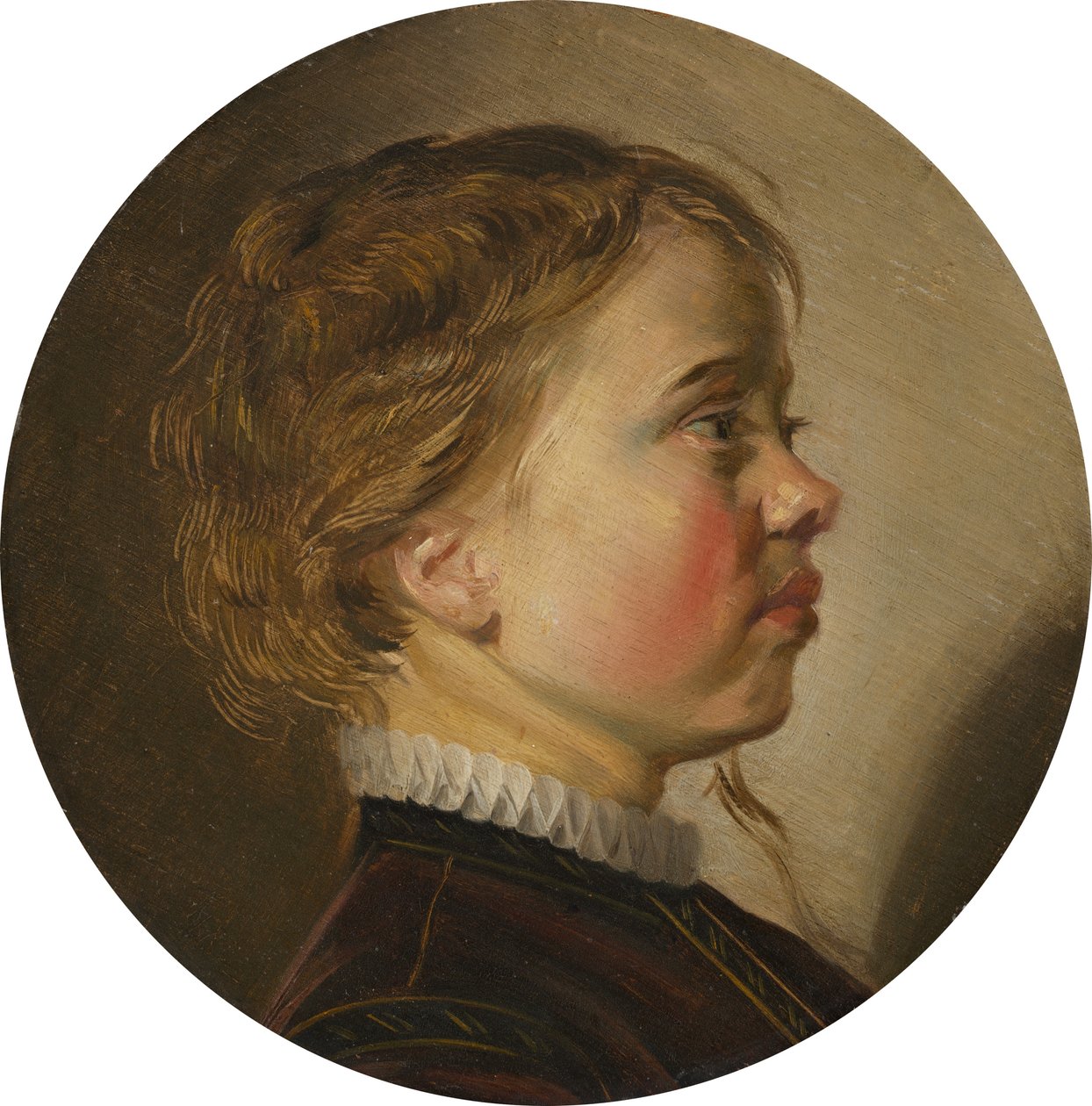 Mladý chlapec v profilu od Judith Leyster
