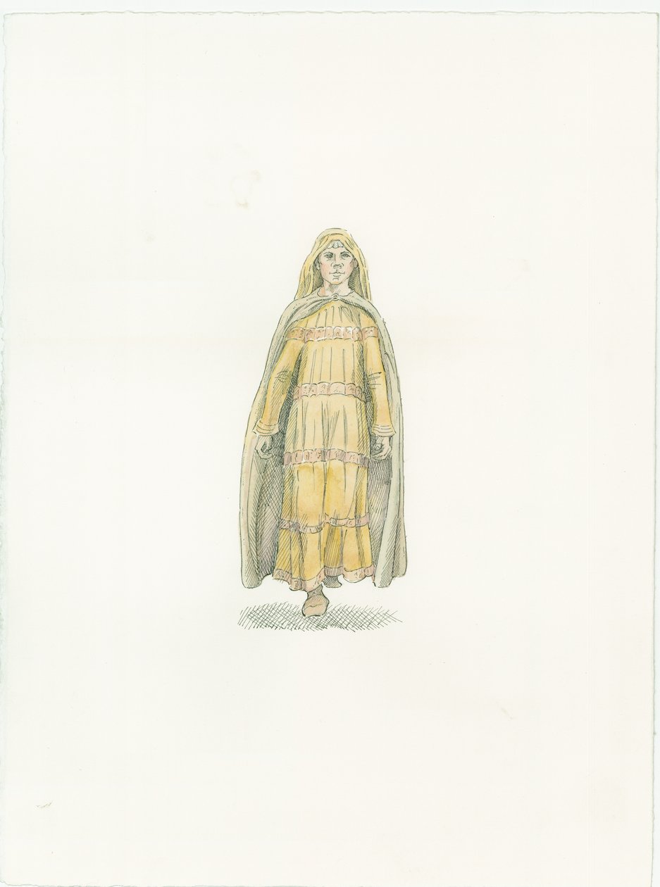 Edith z Wessexu, c1066 2015. od Judith Dobie