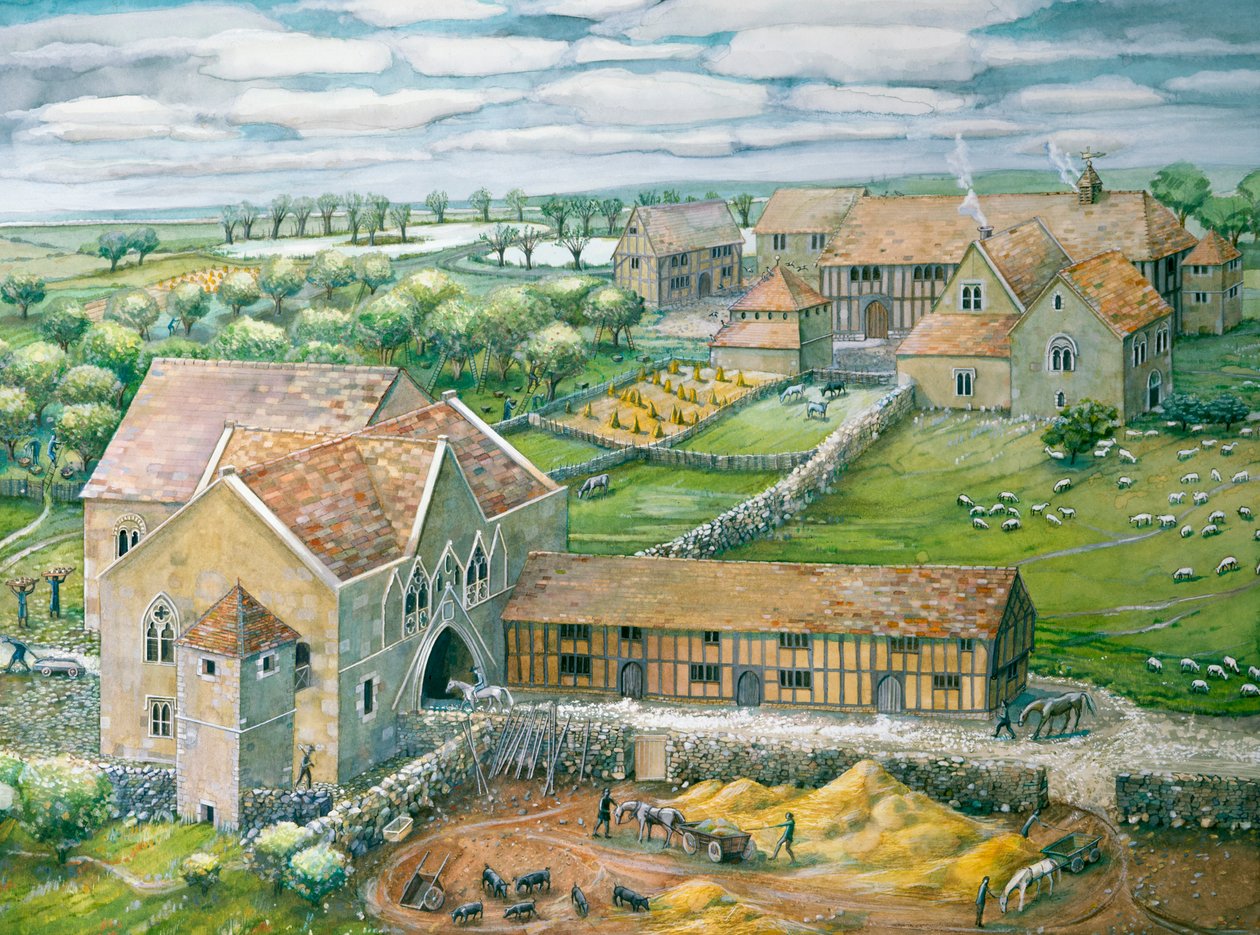 Thornholme Priory, Humberside, 2006 od Judith Dobie